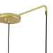 Livex Lighting - 51512-33 - Three Light Linear Chandelier - Domma - Soft Gold w/Polished Brass