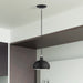 Livex Lighting - 51513-04 - One Light Mini Pendant - Domma - Black w/Brushed Nickel