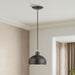 Livex Lighting - 51513-92 - One Light Mini Pendant - Domma - English Bronze w/Antique Brass