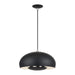 Livex Lighting - 51516-04 - Three Light Pendant - Domma - Black w/Brushed Nickel
