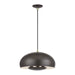 Livex Lighting - 51516-92 - Three Light Pendant - Domma - English Bronze w/Antique Brass
