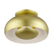 Livex Lighting - 51517-33 - Three Light Semi-Flush Mount - Domma - Soft Gold