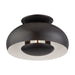 Livex Lighting - 51517-92 - Three Light Semi-Flush Mount - Domma - English Bronze