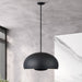 Livex Lighting - 51518-04 - Four Light Pendant - Domma - Black