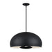 Livex Lighting - 51518-04 - Four Light Pendant - Domma - Black