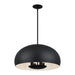 Livex Lighting - 51518-04 - Four Light Pendant - Domma - Black