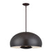 Livex Lighting - 51518-92 - Four Light Pendant - Domma - English Bronze