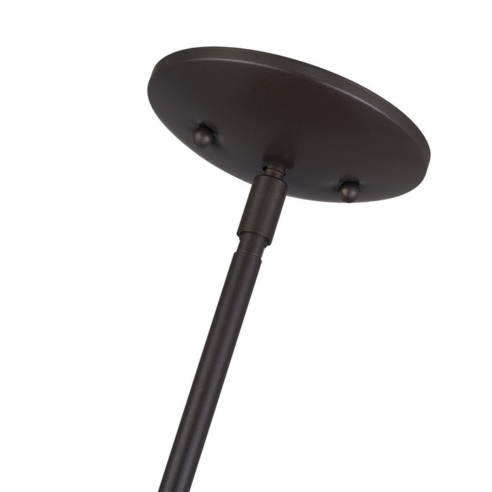 Livex Lighting - 51518-92 - Four Light Pendant - Domma - English Bronze