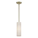 Livex Lighting - 52130-01 - One Light Mini Pendant - Monroe - Antique Brass