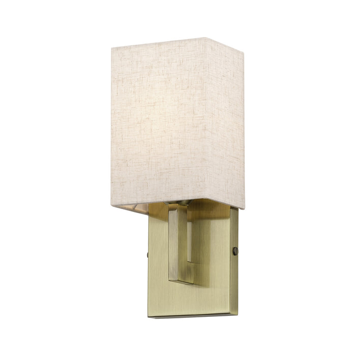 Livex Lighting - 52131-01 - One Light Wall Sconce - Monroe - Antique Brass