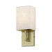 Livex Lighting - 52131-01 - One Light Wall Sconce - Monroe - Antique Brass