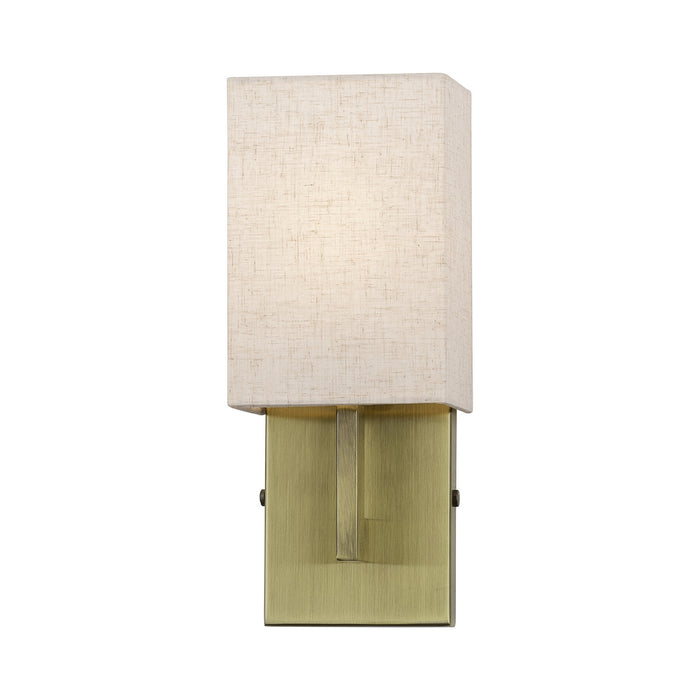 Livex Lighting - 52131-01 - One Light Wall Sconce - Monroe - Antique Brass
