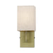 Livex Lighting - 52131-01 - One Light Wall Sconce - Monroe - Antique Brass