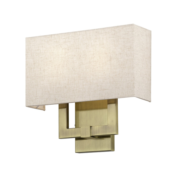 Livex Lighting - 52132-01 - Two Light Wall Sconce - Monroe - Antique Brass