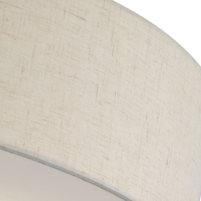 Livex Lighting - 52133-01 - Two Light Semi-Flush Mount - Monroe - Antique Brass