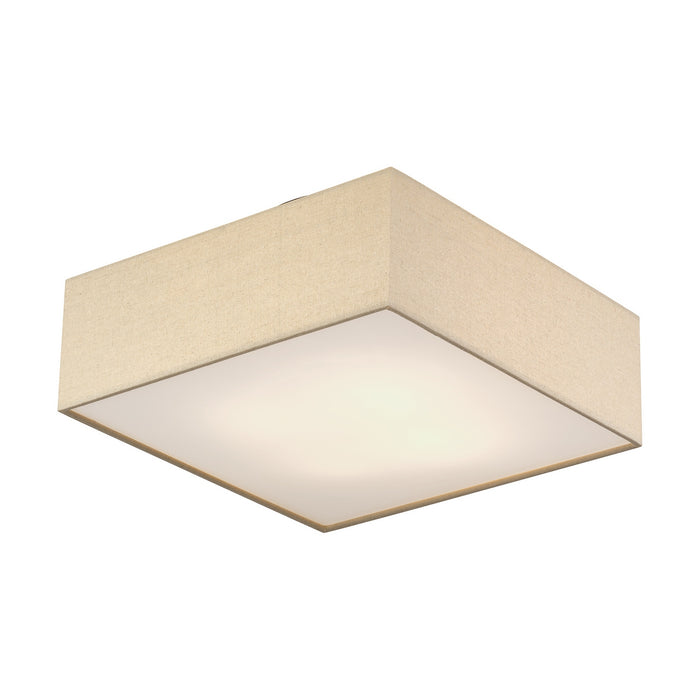 Livex Lighting - 52273-07 - Four Light Semi-Flush Mount - Summit - Bronze