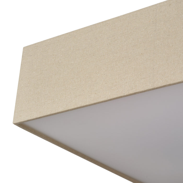 Livex Lighting - 52273-07 - Four Light Semi-Flush Mount - Summit - Bronze