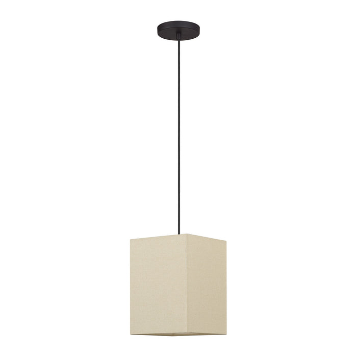 Livex Lighting - 52274-07 - One Light Pendant - Summit - Bronze