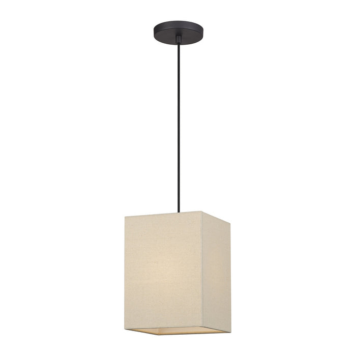 Livex Lighting - 52274-07 - One Light Pendant - Summit - Bronze