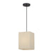 Livex Lighting - 52274-07 - One Light Pendant - Summit - Bronze