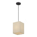 Livex Lighting - 52274-07 - One Light Pendant - Summit - Bronze