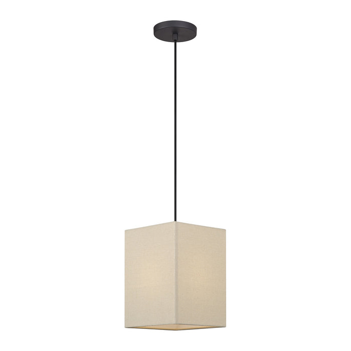Livex Lighting - 52274-07 - One Light Pendant - Summit - Bronze