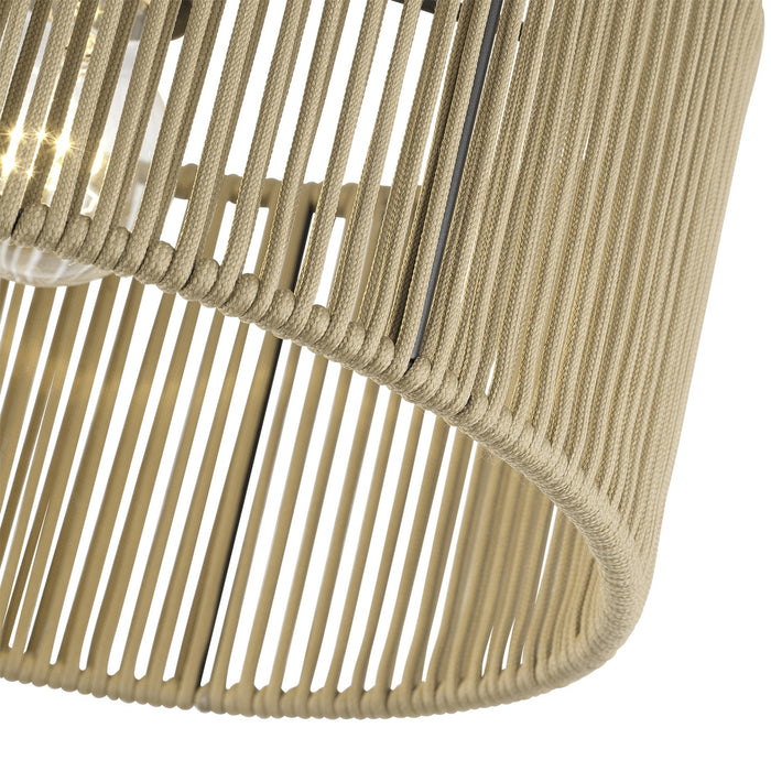 Livex Lighting - 53142-92 - One Light Semi-Flush Mount - Acordia - English Bronze