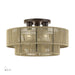 Livex Lighting - 53144-92 - Three Light Semi-Flush Mount - Acordia - English Bronze