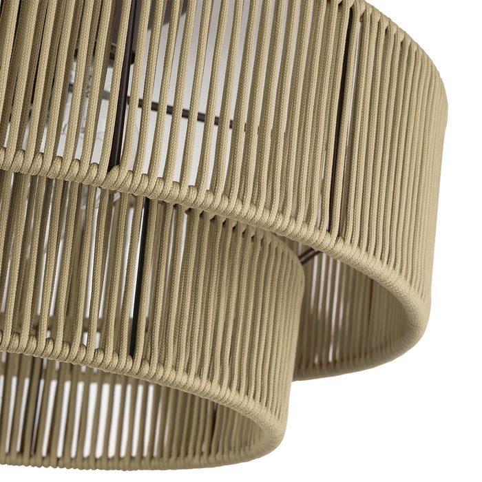 Livex Lighting - 53144-92 - Three Light Semi-Flush Mount - Acordia - English Bronze