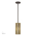 Livex Lighting - 53151-92 - One Light Mini Pendant - Acordia - English Bronze