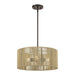 Livex Lighting - 53153-92 - Three Light Chandelier - Acordia - English Bronze