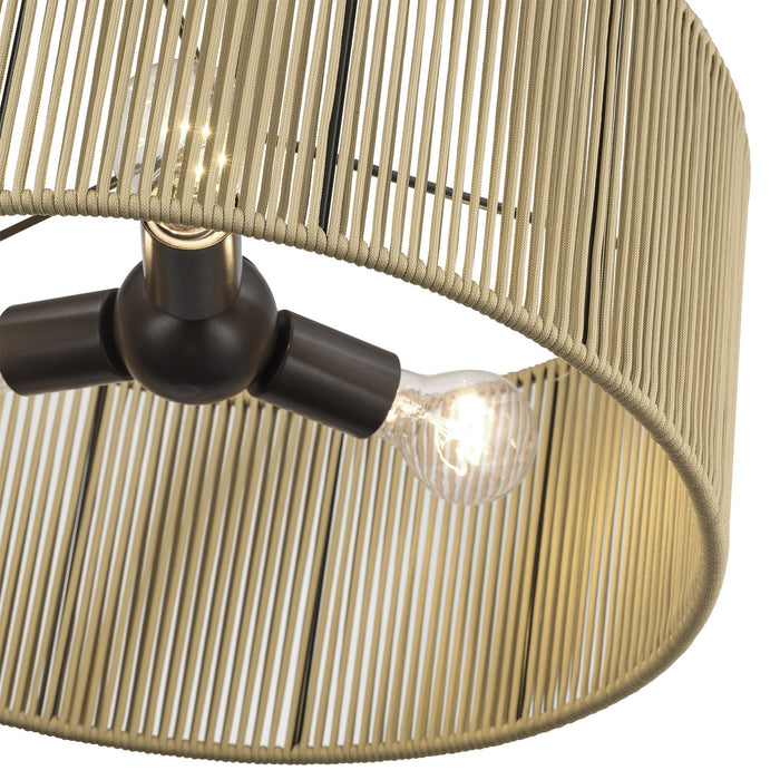Livex Lighting - 53153-92 - Three Light Chandelier - Acordia - English Bronze