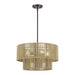 Livex Lighting - 53154-92 - Four Light Chandelier - Acordia - English Bronze