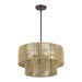 Livex Lighting - 53154-92 - Four Light Chandelier - Acordia - English Bronze