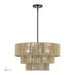 Livex Lighting - 53156-92 - Six Light Chandelier - Acordia - English Bronze