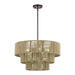 Livex Lighting - 53156-92 - Six Light Chandelier - Acordia - English Bronze