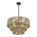 Livex Lighting - 53156-92 - Six Light Chandelier - Acordia - English Bronze