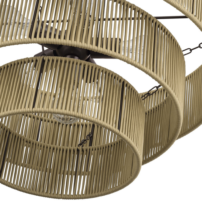 Livex Lighting - 53156-92 - Six Light Chandelier - Acordia - English Bronze