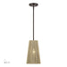 Livex Lighting - 53158-92 - One Light Pendant - Florell - English Bronze