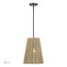 Livex Lighting - 53159-92 - One Light Pendant - Florell - English Bronze