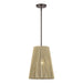 Livex Lighting - 53159-92 - One Light Pendant - Florell - English Bronze