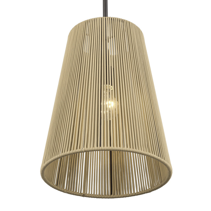 Livex Lighting - 53159-92 - One Light Pendant - Florell - English Bronze