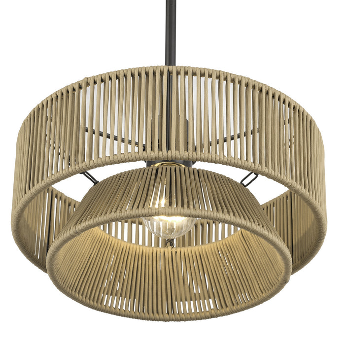 Livex Lighting - 53162-92 - One Light Pendant - Florell - English Bronze