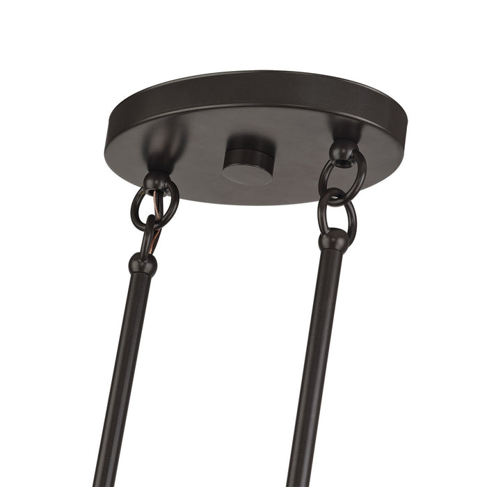 Livex Lighting - 53163-92 - Three Light Linear Chandelier - Florell - English Bronze