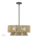 Livex Lighting - 53164-92 - Four Light Chandelier - Florell - English Bronze