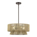 Livex Lighting - 53164-92 - Four Light Chandelier - Florell - English Bronze