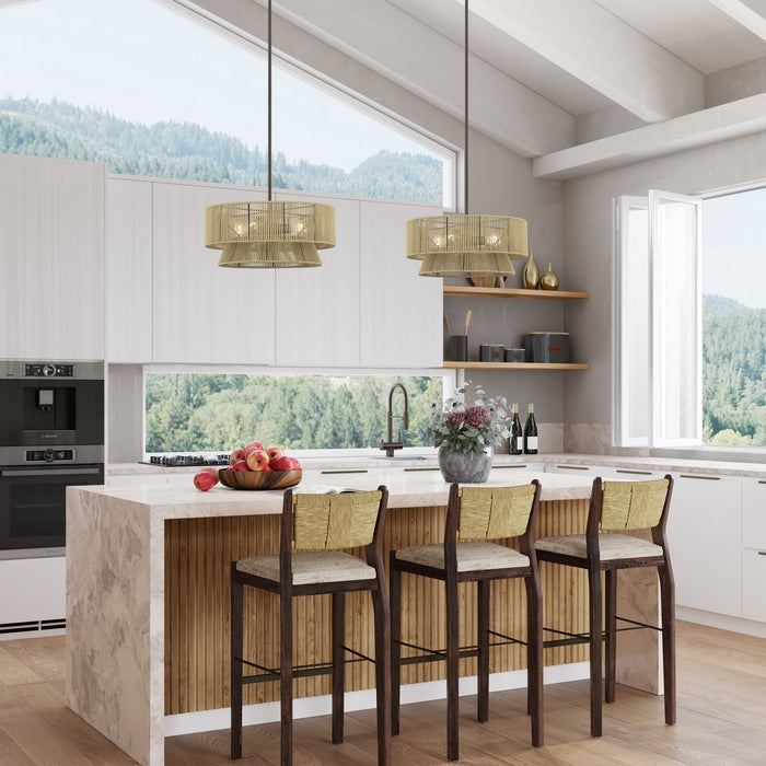 Livex Lighting - 53164-92 - Four Light Chandelier - Florell - English Bronze