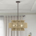 Livex Lighting - 53165-92 - Five Light Chandelier - Florell - English Bronze