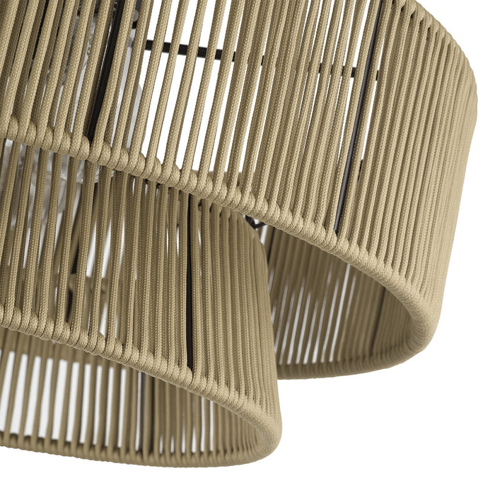 Livex Lighting - 53167-92 - Three Light Semi-Flush Mount - Florell - English Bronze