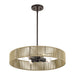 Livex Lighting - 53174-92 - Four Light Pendant - Goldiemesh - English Bronze